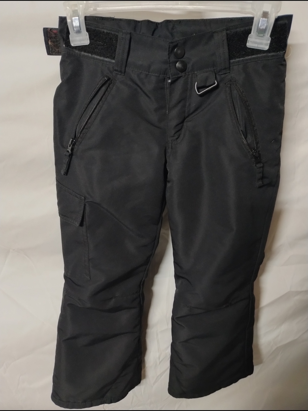 Athletech Black Men’s Snow Pants with Zip Pockets
